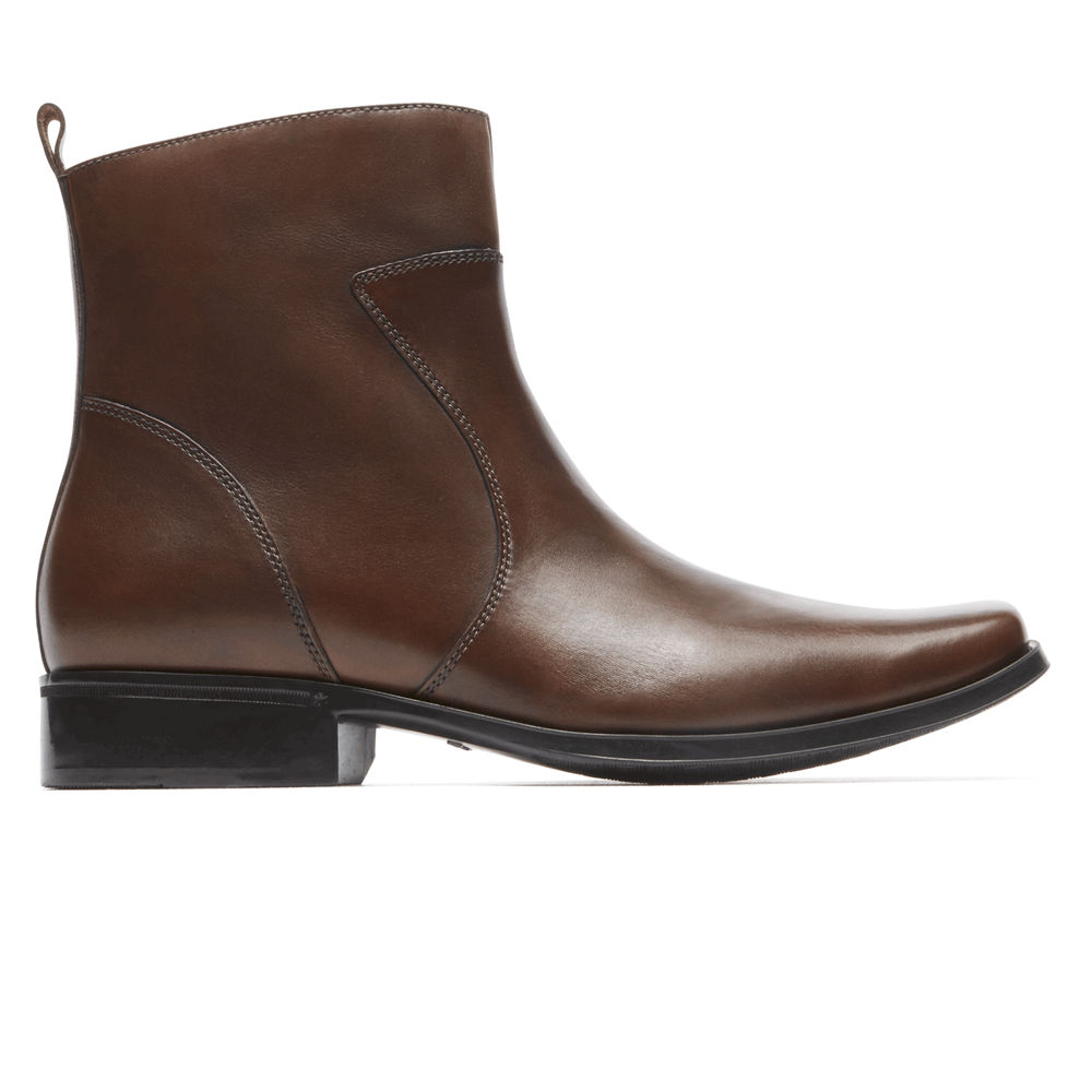 Botas Rockport Hombre Mexico - Altos Trend Toloni Marrom - JEZGP8075